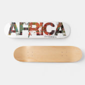 Patineta skate Africa Ludodesign スケートボード (横)