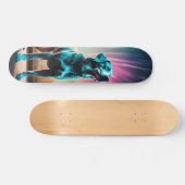 Patineta Temible Gran Perro Observando スケートボード (横)