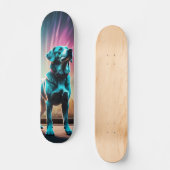 Patineta Temible Gran Perro Observando スケートボード (正面)