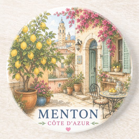 Patio Menton French Riviera coasters コースター (正面)