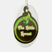 Pâtisseriesのpoétique deムーサによる芽のオーナメント セラミックオーナメント (右)