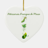 Patisseriess Poetiquee deムーサ著芽のハート セラミックオーナメント (裏面)