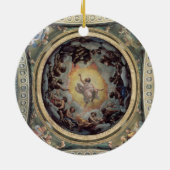 Patmos 1520-23年の聖ヨハネの視野(フレスコ画) セラミックオーナメント (裏面)