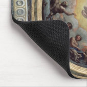 Patmos 1520-23年の聖ヨハネの視野(フレスコ画) マウスパッド (コーナー)