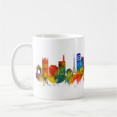 Patna Bihar Skyline コーヒーマグカップ (左)