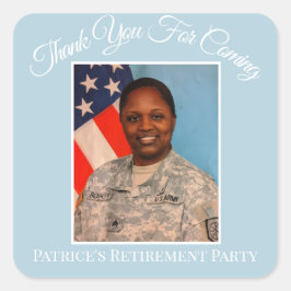 Patriceのリタイア来ルブルーに感謝 スクエアシール