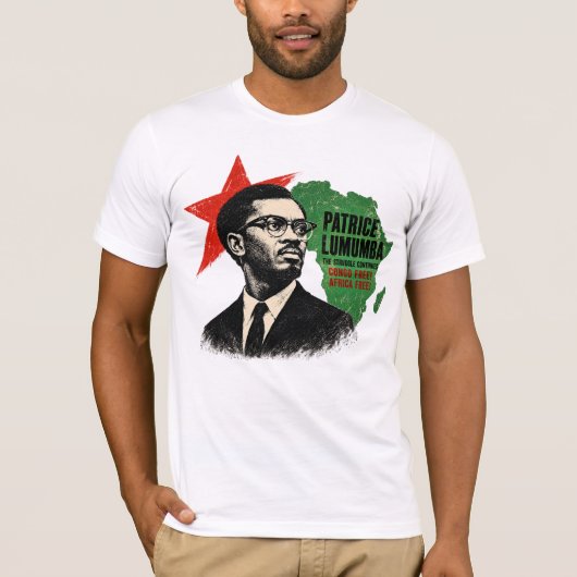 Patrice Lumumba Tシャツ (正面)