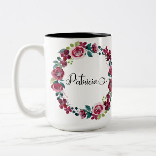 PatriciaのMag 15oz (その他のオプションを参照) ツートーンマグカップ