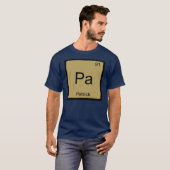 Patrick 名前 化学元素 周期表 tシャツ (正面フル)