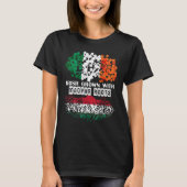 Patrick Day irish Ireland root Magyar Hungary Flag Tシャツ (正面)