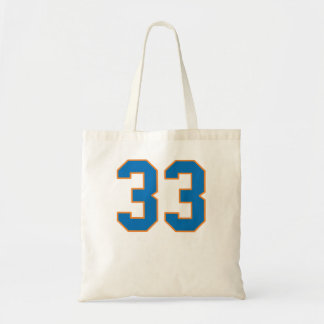 Patrick Ewing Knicks #33 Blue with Orange Outline トートバッグ