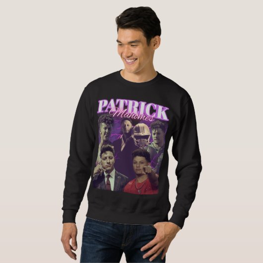 Patrick Mahomes Vintage Bootleg Fans スウェットシャツ (正面フル)