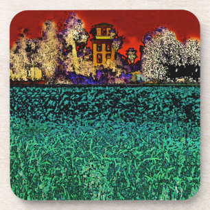 Patrick Ranch, Chico, CA (In Red and Green) コースター