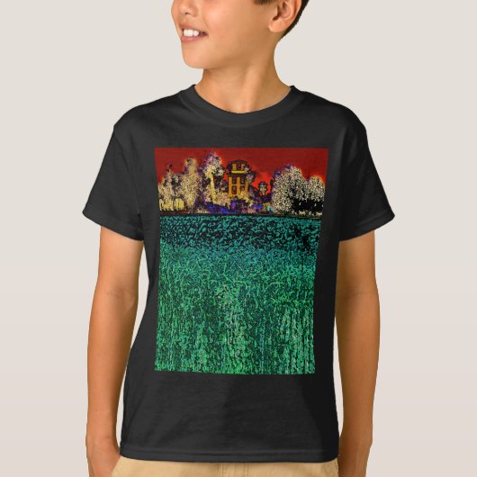 Patrick Ranch, Chico, CA (In Red and Green) Tシャツ (正面)