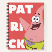 Patrick Star Inspired Notebook  ノートブック (正面)