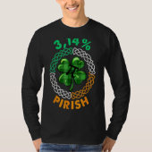 Patricks日Math Pi日Happy Pi日Math 3 14 Pi Tシャツ (正面)