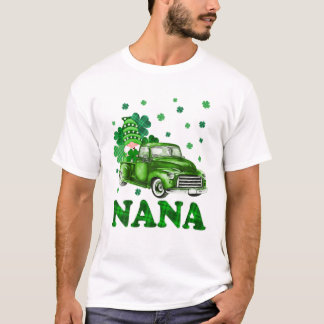 Patricks Day Gnome Nana Plaid Tシャツ