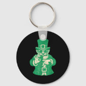 Patricks Day, Leprechauns Funny 6 Meme Gift Men, W キーホルダー (正面)