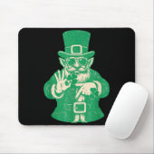 Patricks Day, Leprechauns Funny 6 Meme Gift Men, W マウスパッド (マウス)