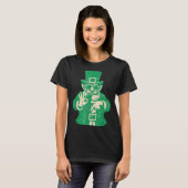 Patricks Day, Leprechauns Funny 6 Meme Gift Men, W Tシャツ (正面フル)