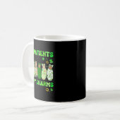 Patrick's Day Nurse My Patients Are My Lucky Nicu  コーヒーマグカップ (正面左)