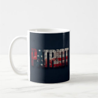 patriot american flag  コーヒーマグカップ