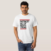 Patriot Bill of Rights Strong T-Shirt – American  Tシャツ (正面フル)