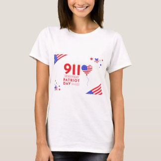 Patriot Day 9.11.2001 N'oubliez jamais le 11 septe Tシャツ