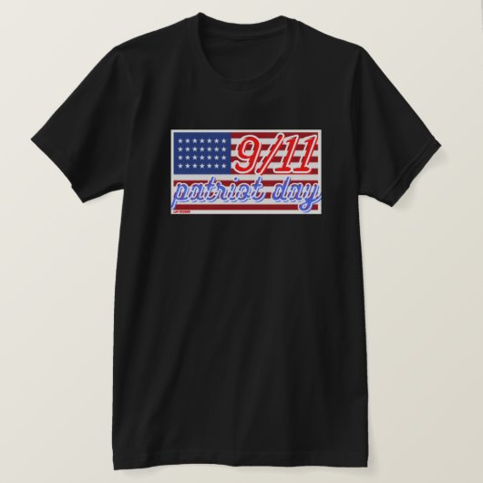 "PATRIOT DAY" Tシャツ (デザイン正面)