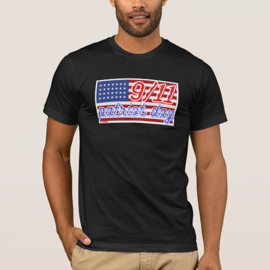 "PATRIOT DAY" Tシャツ (正面)