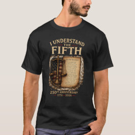 Patriot Edition #3: 私は第五修正を理解している Tシャツ