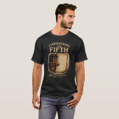 Patriot Edition #3: 私は第五修正を理解している Tシャツ (正面フル)