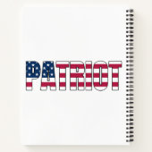 Patriot Flag ノートブック (裏面)