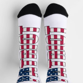 Patriot Flag Socks ソックス (上部)