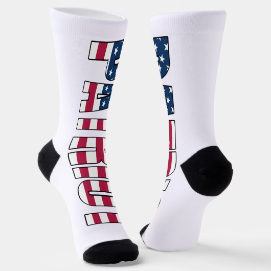 Patriot Flag Socks ソックス (傾斜あり)