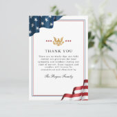 Patriot Flat Thank Youノートカード サンキューカード (スタンド正面)