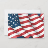 Patriot Flat Thank You Note Card サンキューカード (裏面)