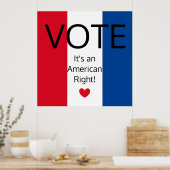 Patriot Red, White, and Blue: ポスター (キッチン)