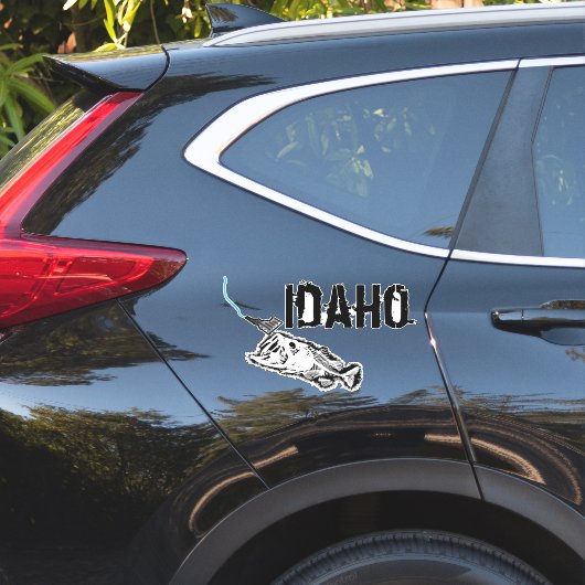 PATRIOT - STRIKING IDAHO - ONE BAD BASS シール (車体側面)