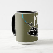 PATRIOT - STRIKING IDAHO - ONE BAD BASS マグカップ (正面左)