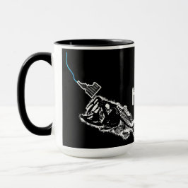 PATRIOT - STRIKING IDAHO - ONE BAD BASS マグカップ