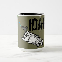 PATRIOT - STRIKING IDAHO - ONE BAD BASS マグカップ