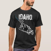 PATRIOT - STRIKING IDAHO - ONE BAD BASS Tシャツ (正面)