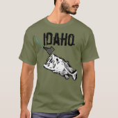 PATRIOT - STRIKING IDAHO - ONE BAD BASS Tシャツ (正面)