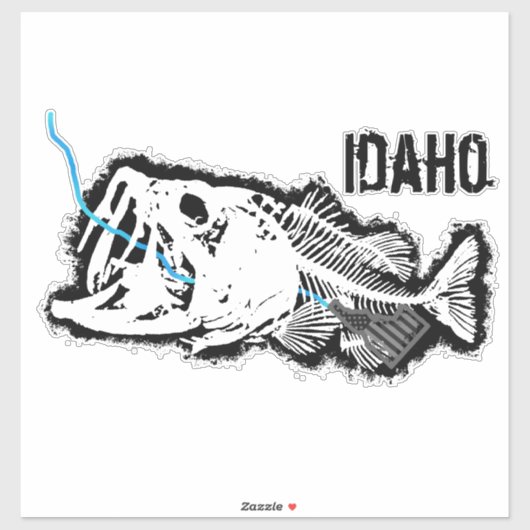 PATRIOT - SWALLOWED IDAHO - ONE BAD BASS シール (シート)