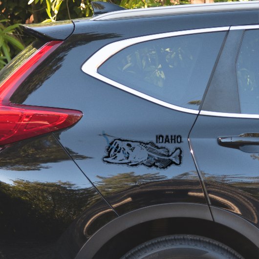 PATRIOT - SWALLOWED IDAHO - ONE BAD BASS シール (車体側面)