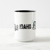 PATRIOT - SWALLOWED IDAHO - ONE BAD BASS マグカップ (中央)