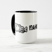 PATRIOT - SWALLOWED IDAHO - ONE BAD BASS マグカップ (正面左)