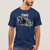 PATRIOT - SWALLOWED IDAHO - ONE BAD BASS Tシャツ (正面)