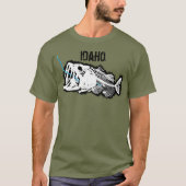 PATRIOT - SWALLOWED IDAHO - ONE BAD BASS Tシャツ (正面)